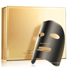 OEM Black Carbon Facial Treatment Mask Антивозрастные против морщин Пептидные коллагеновые листовые маски